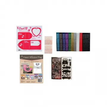Valentine Dazzles™ Stickers Dies & Cards by Hot Off The Press Money Saver